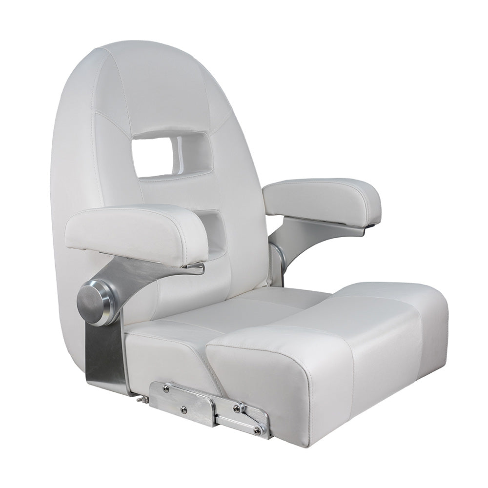 Springfield Center Console Helm FlipUp  WhiteWhite 1042035W