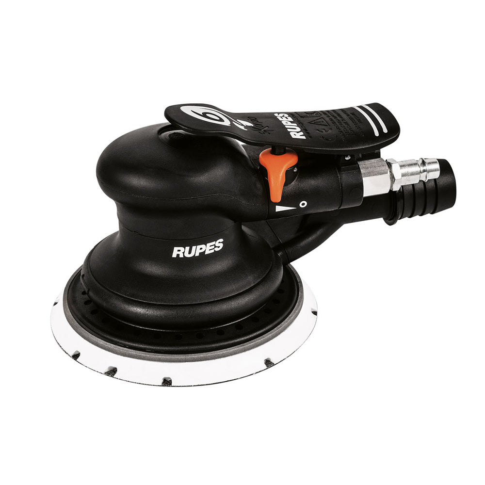 RUPES Random Orbital Palm Pneumatic Sander w125mm Pad  9mm OrbitSkorpio III Central Vac RH329A