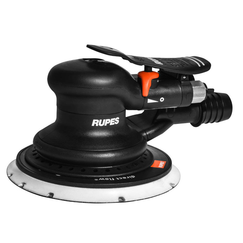RUPES Random Orbital Palm Pneumatic Sander w150mm Pad  9mm OrbitSkorpio III Central Vac RH359A