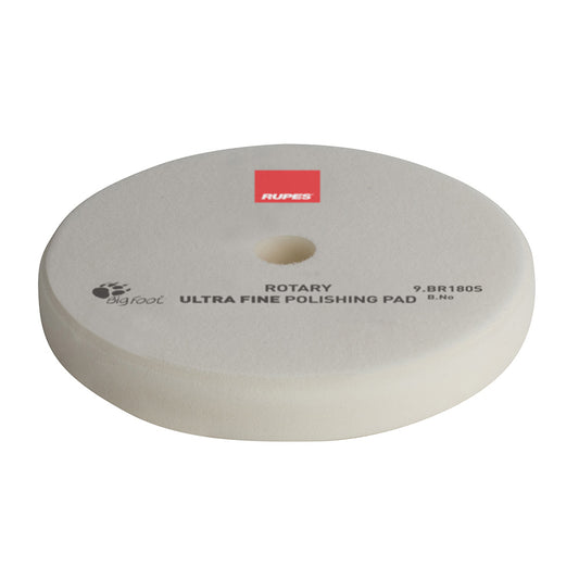 RUPES Rotary UltraFine Polishing Foam Pad 155160mm  White 9BR180S