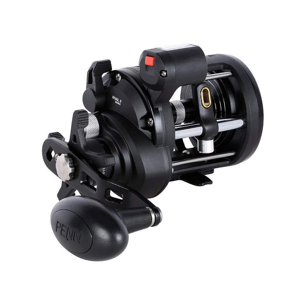 PENN RVLII20LWLC Rival II 20 Level Wind Conventional Reel wLine Counter 1639140