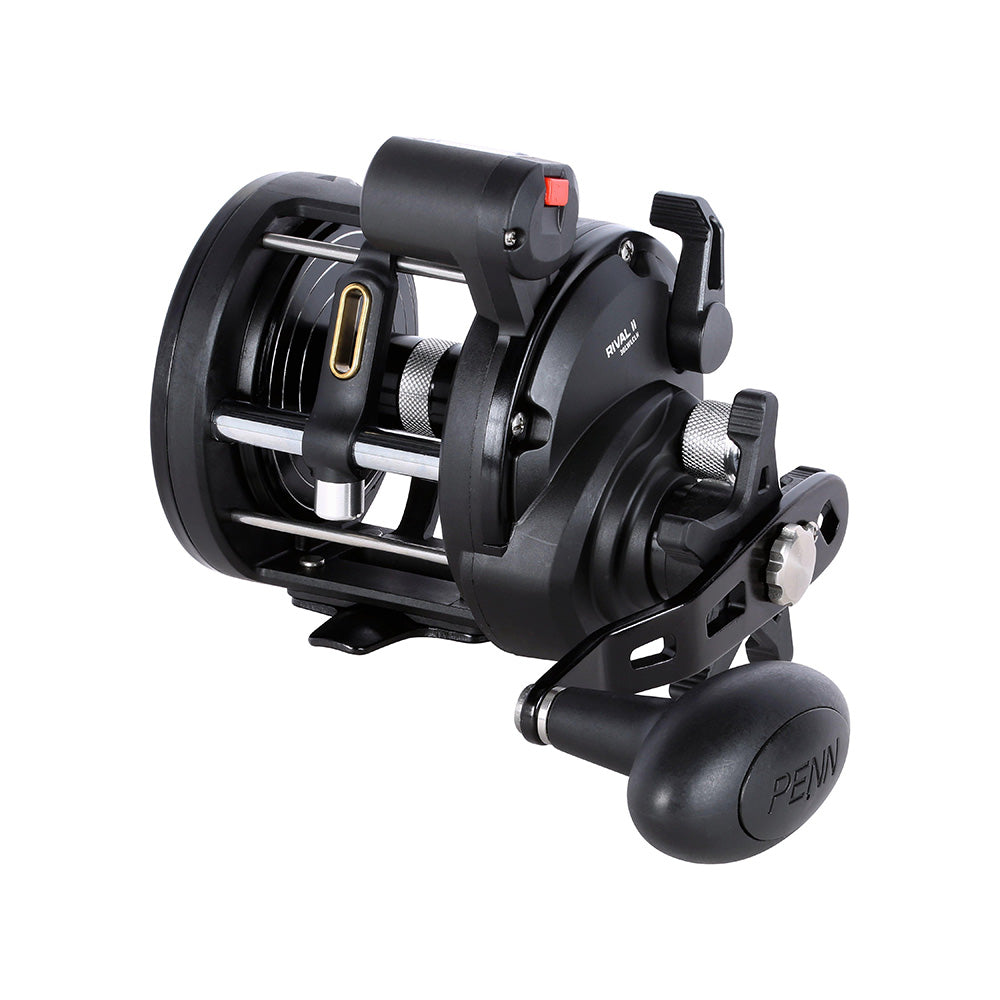 PENN RVLII30LWLH Rival II 30 Level Wind Left Hand Conventional Reel wLine Counter 1639715