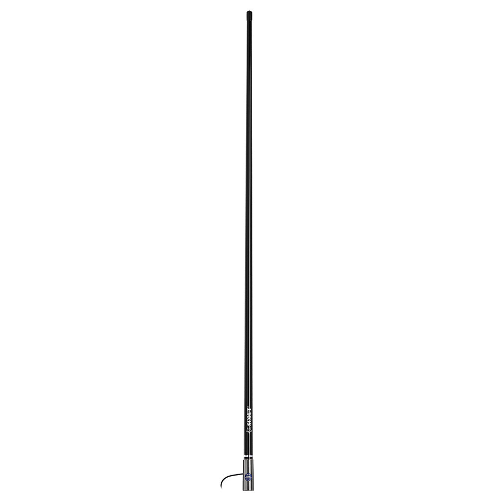 Scout 4 Black VHF Antenna 3dB Stainless Steel Ferule w5M RG58 Includes PL259 PF AN NVHF00045T