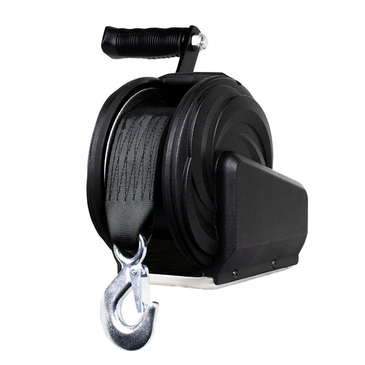 Powerwinch Select Series Winch 1200lb 6 Crank Arm  Carbon Black 21400W12006BR