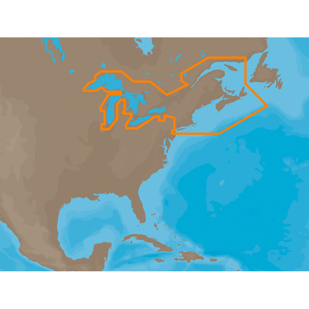CMAP MAX NAM026  Great Lakes  The Maritimes  SD Card NAM026SDCARD