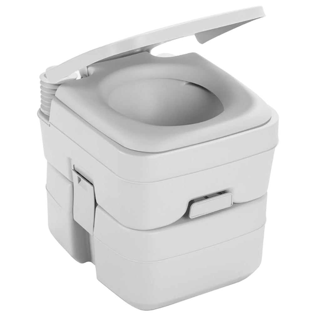 Dometic 965 MSD Portable Toilet wMounting Brackets  5 Gallon  Platinum 311196506