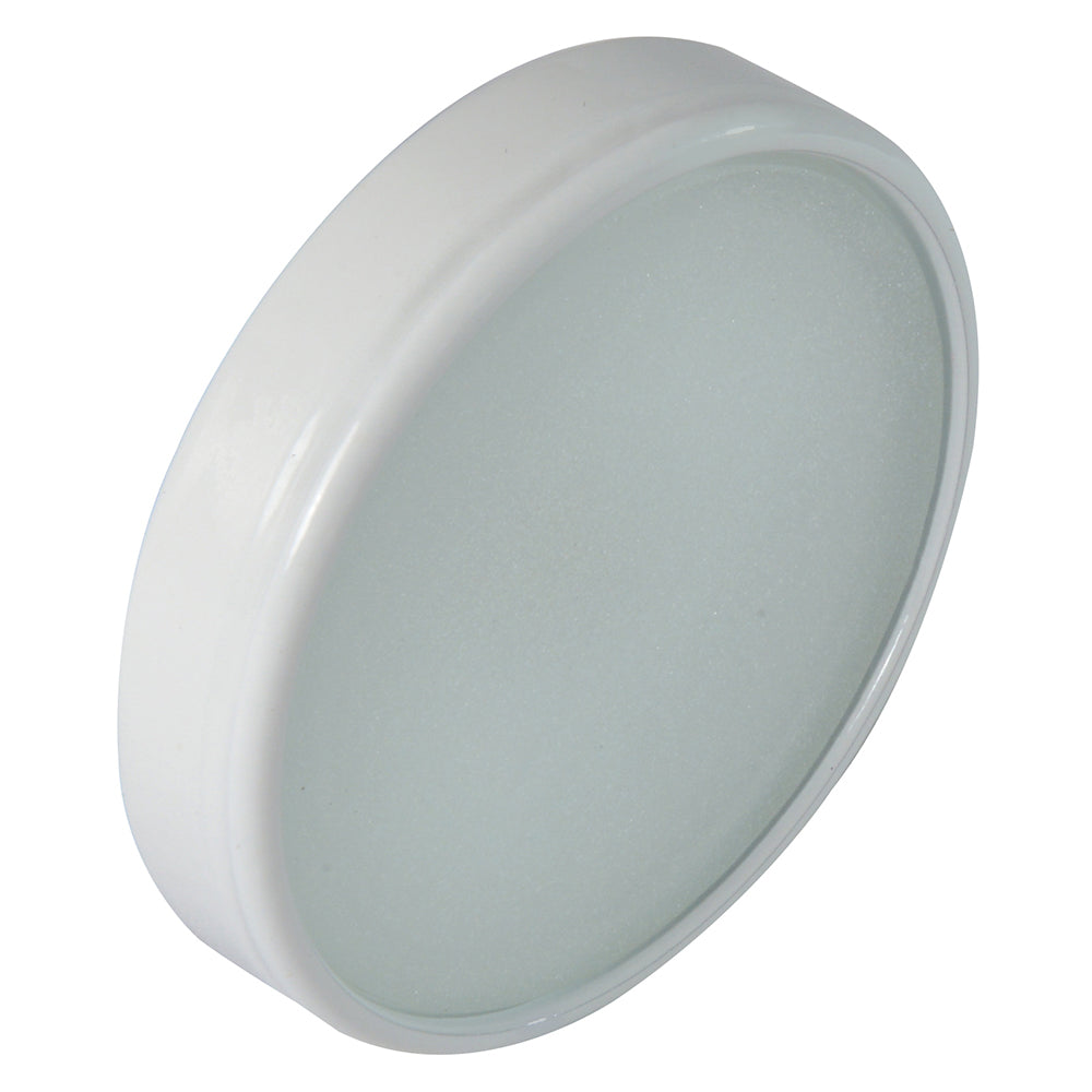 Lumitec Halo  Flush Mount Down Light  White Finish  4Color  WhiteBlueRedPurple NonDimming 112820
