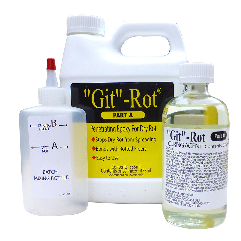 BoatLIFE Git Rot Kit  Pint 1064