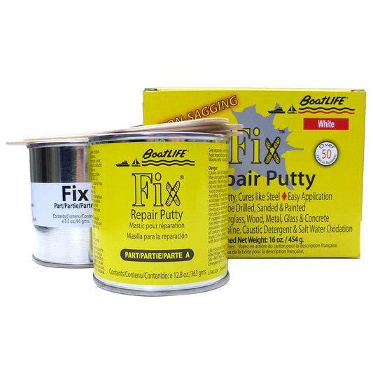 BoatLIFE Fix Repair Putty  16oz  White 1196