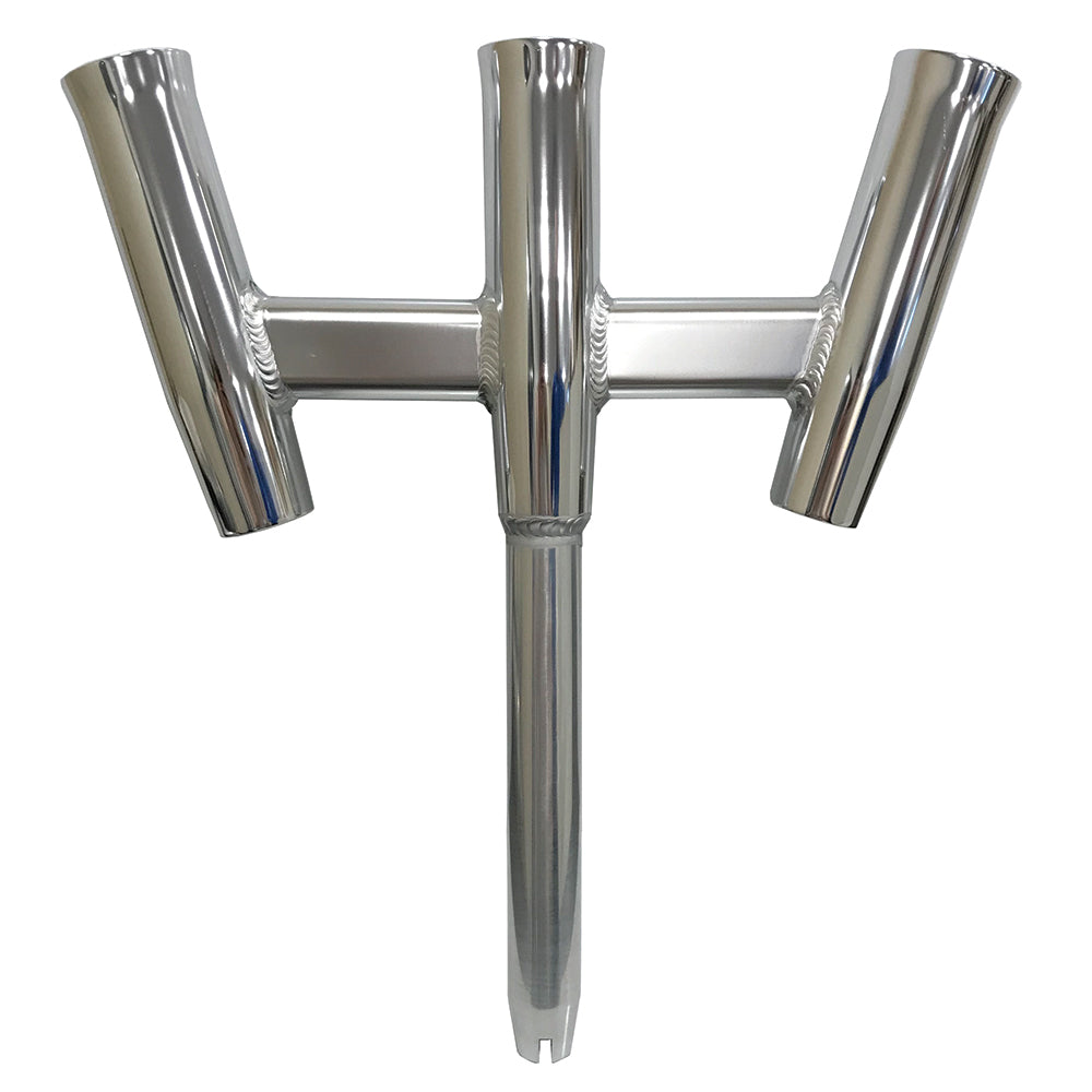 Tigress GS Trident Rod Holder  Straight Butt  Polished Alumunim 881601