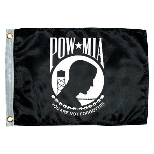 Taylor Made POW MIA Flag 12 x 18 5624