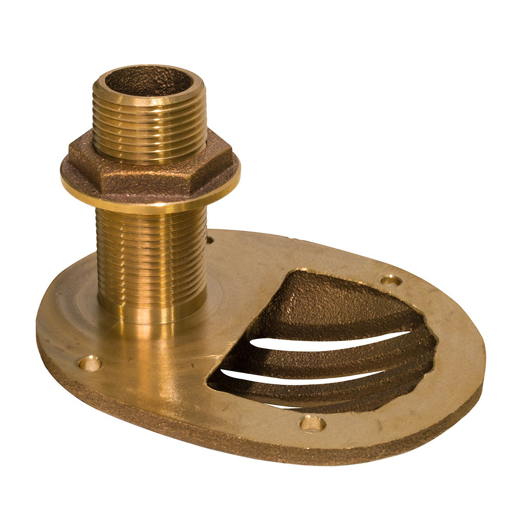 GROCO 112 Bronze Combo Scoop ThruHull wNut STH1500W