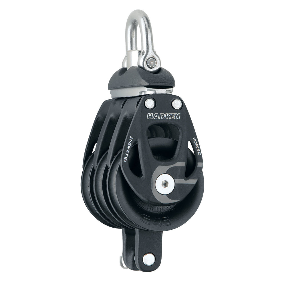Harken 45mm Triple Element Block w Swivel  Becket 6241