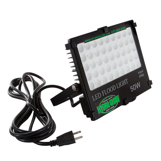 Hydro Glow FL50 50W120VAC Flood Light  White FL50W
