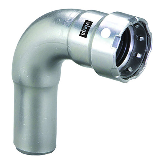 Viega MegaPress 2 90 Stainless Steel 304 Elbow Street  Press Connection  Smart Connect Technology 95050