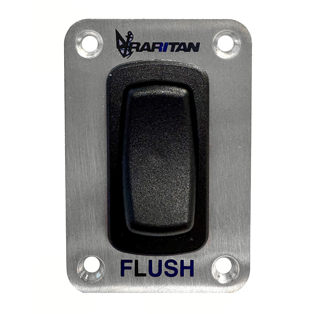 Raritan Momentary Flush Switch wStainless Steel Faceplate PRS