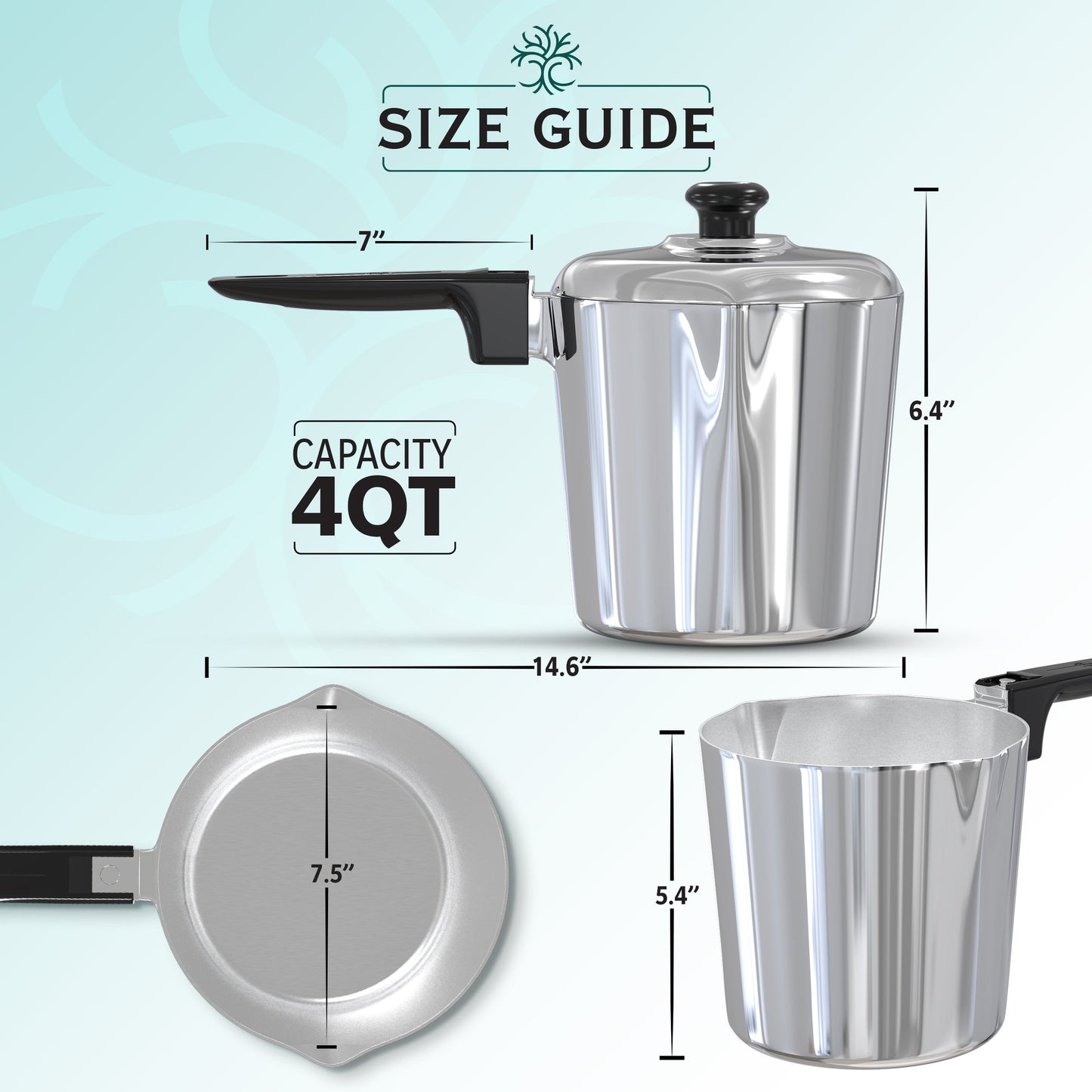 4qt Sauce pan